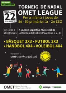 Cartell OMET League Nadal 2025